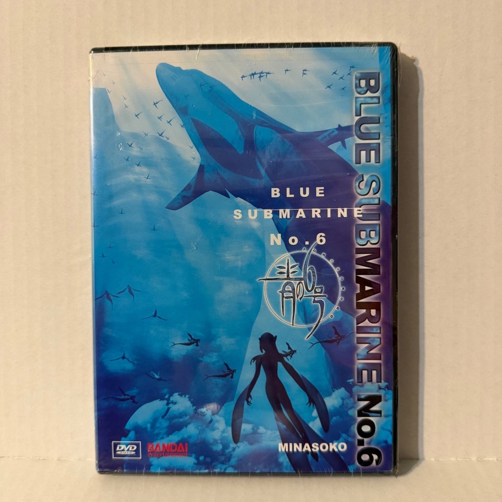 Blue Submarine No. 6 Vol 4 Minasoko DVD Bandai Entertainment Anime New Sealed